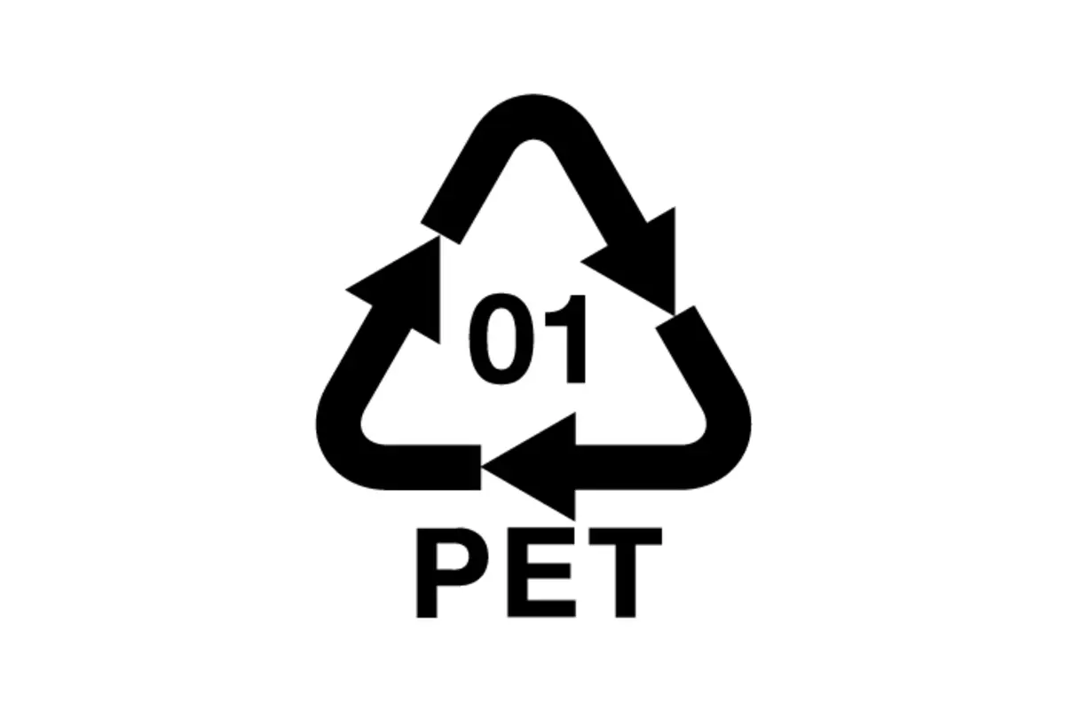 01-Recyclingcode für PET
