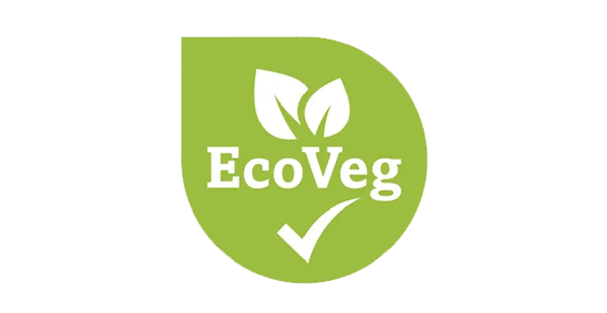 Das unabhängig kontrollierte EcoVeg-Label. 