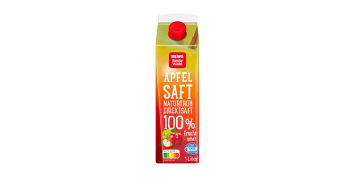 REWE Beste Wahl Apfelsaft Naturtrüb