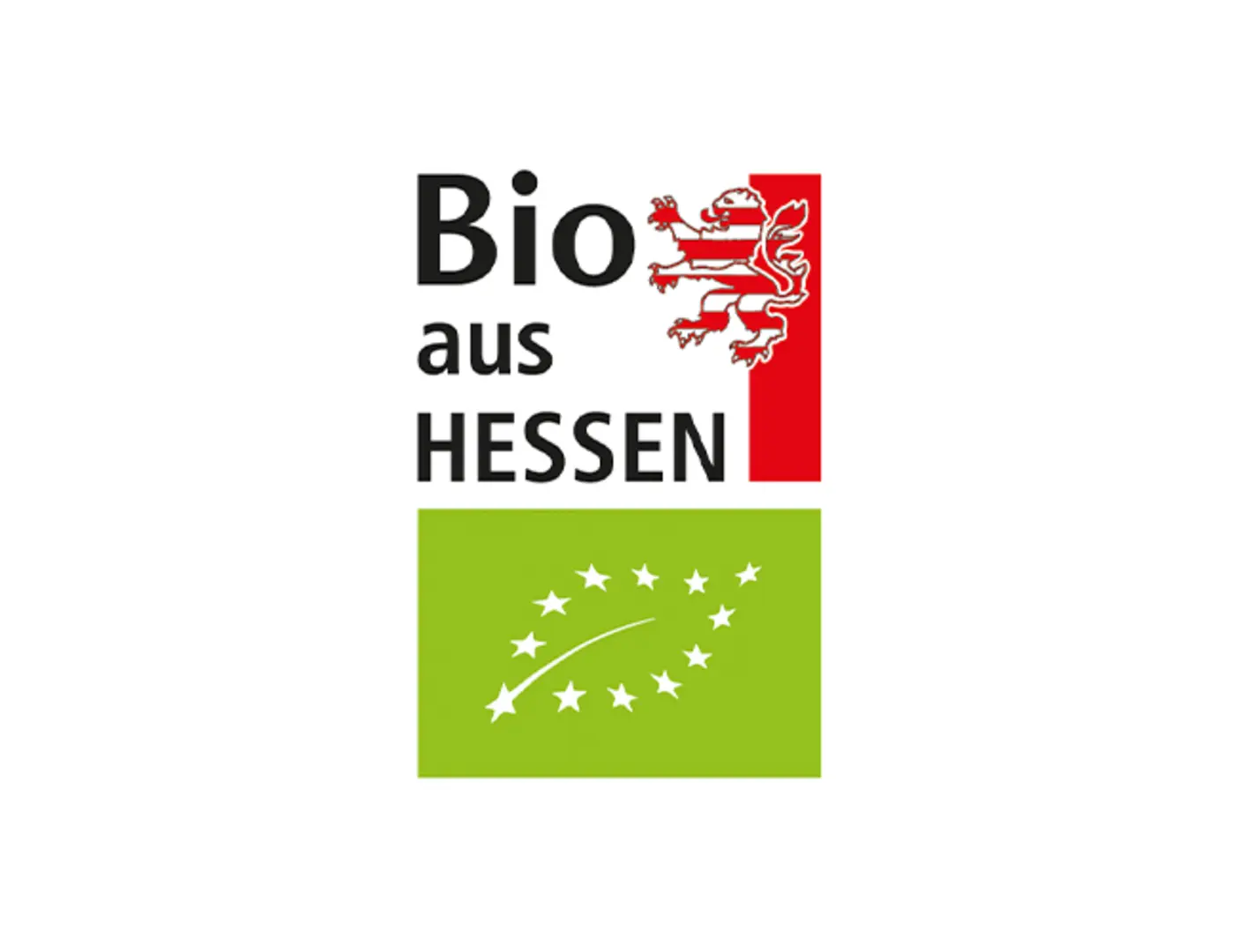 Das Haltungsform Label zeigt die Stufe 5, den Schriftzug „Bio“ und die URL haltungsform.de.