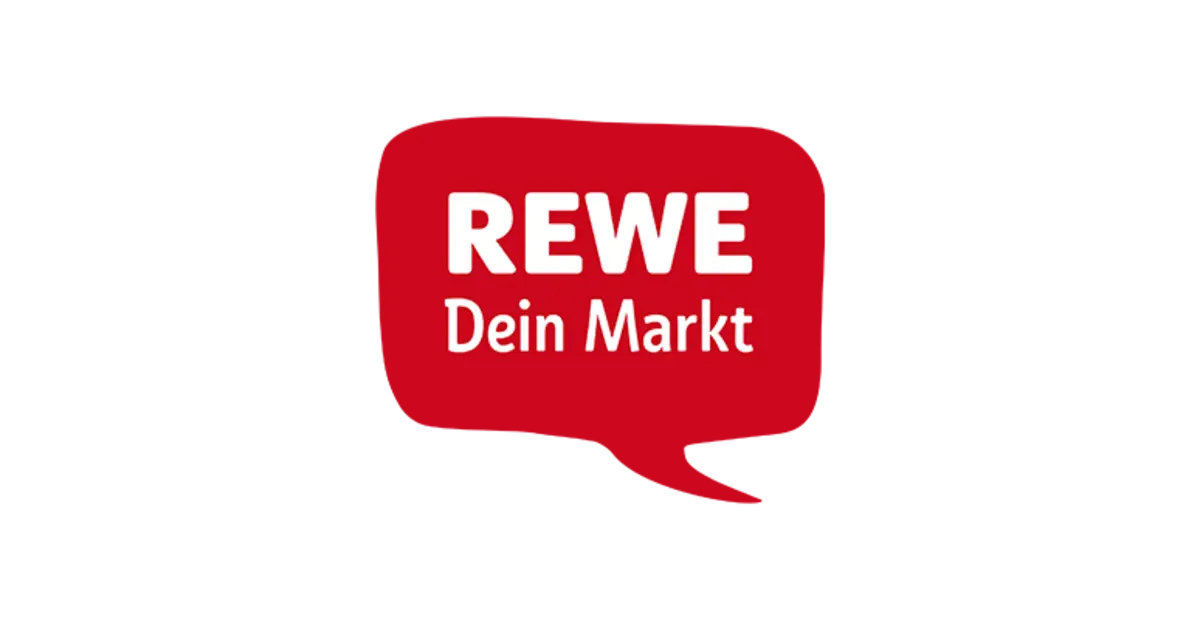 Das REWE Logo. 