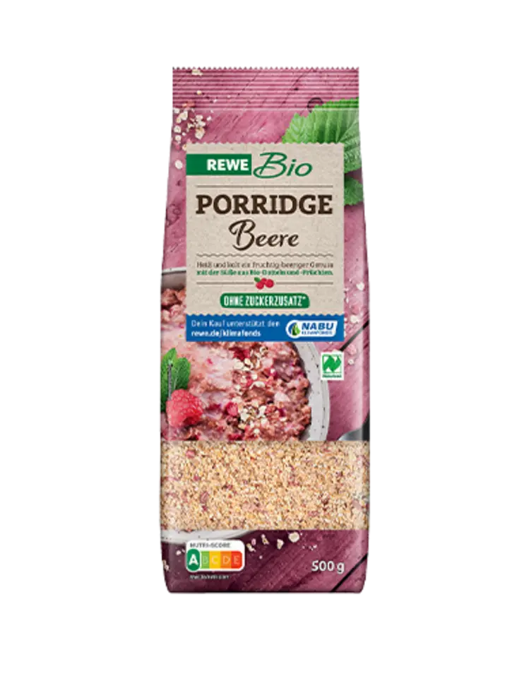 REWE Bio Beerenporridge