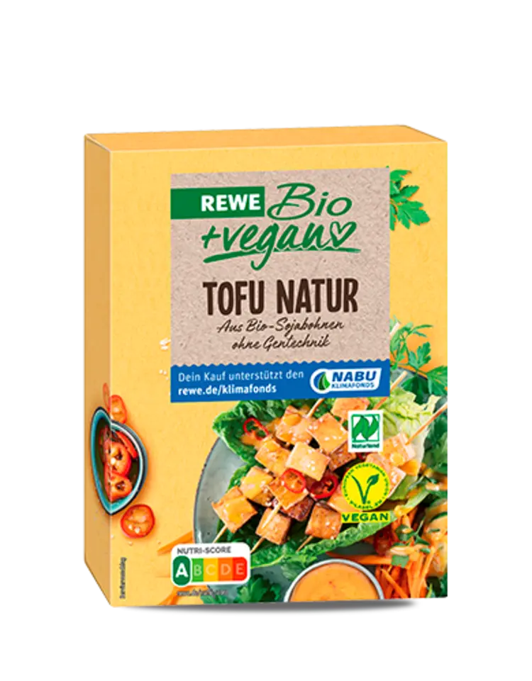 REWE Bio + vegan Tofu Natur