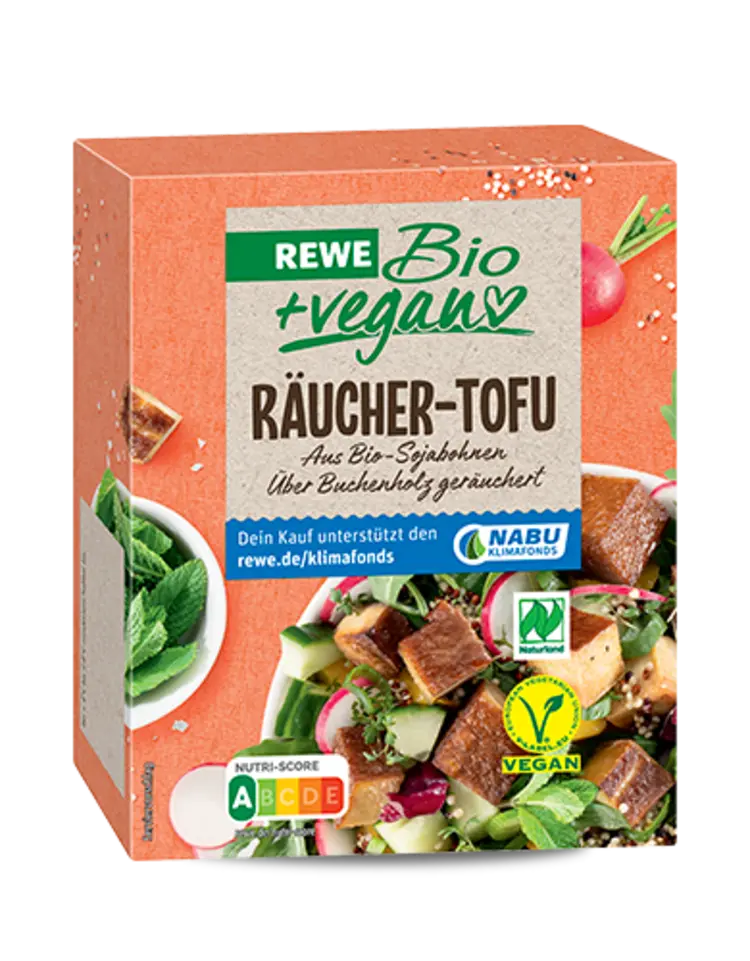 REWE Bio + vegan Räuchertofu