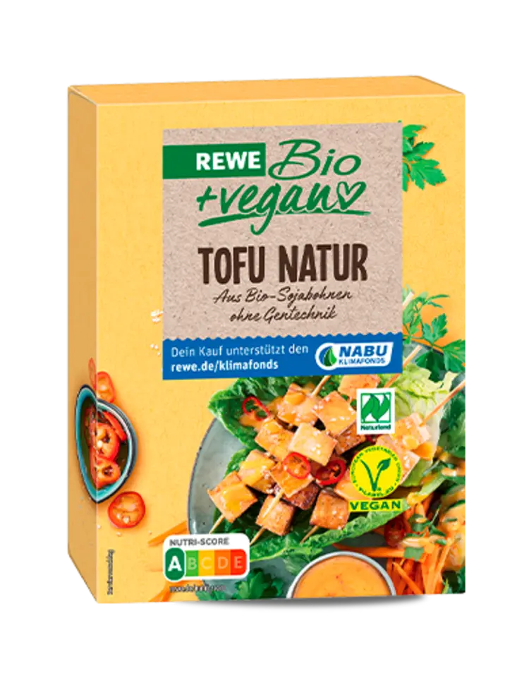 REWE Bio + vegan Tofu Natur