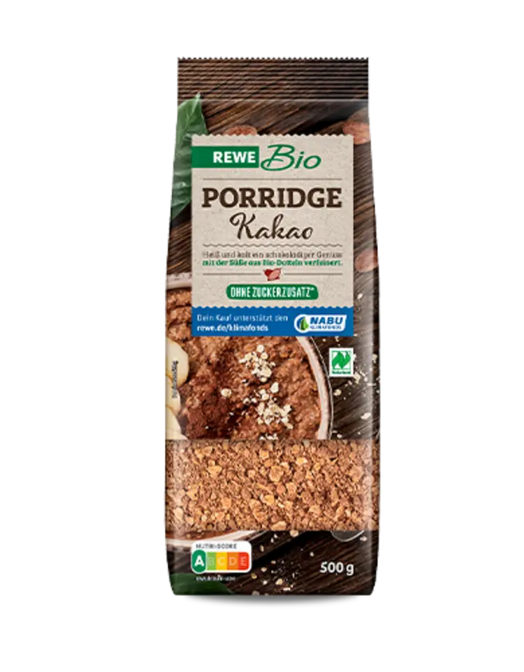 REWE Bio Porridge Kakao