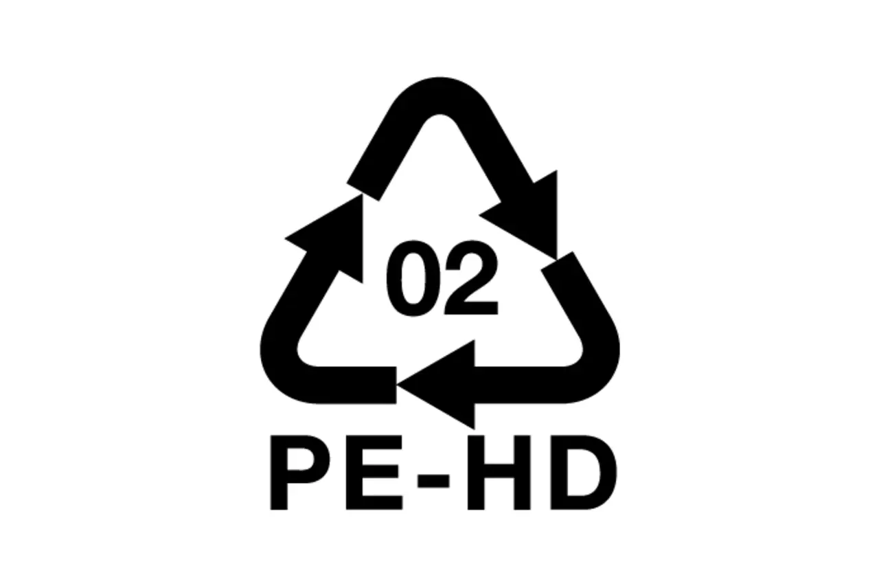 02-Recyclingcode für PE-HD