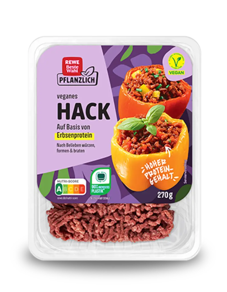 REWE Beste Wahl Pflanzlich veganes Hack