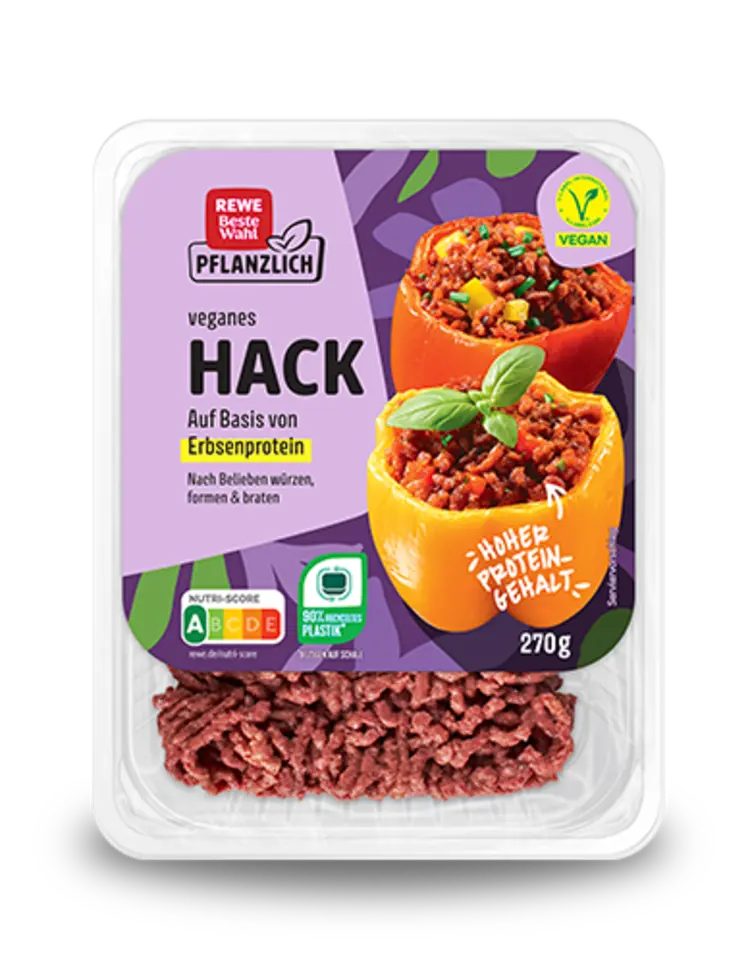 REWE Beste Wahl Pflanzlich veganes Hack