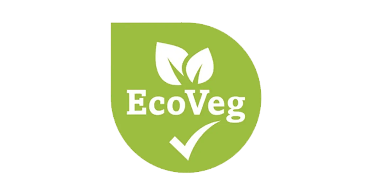 Das unabhängig kontrollierte EcoVeg-Label.