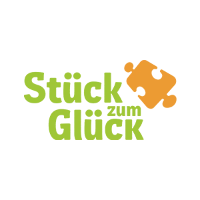 Das Logo der Aktion „Stück zum Glück“.