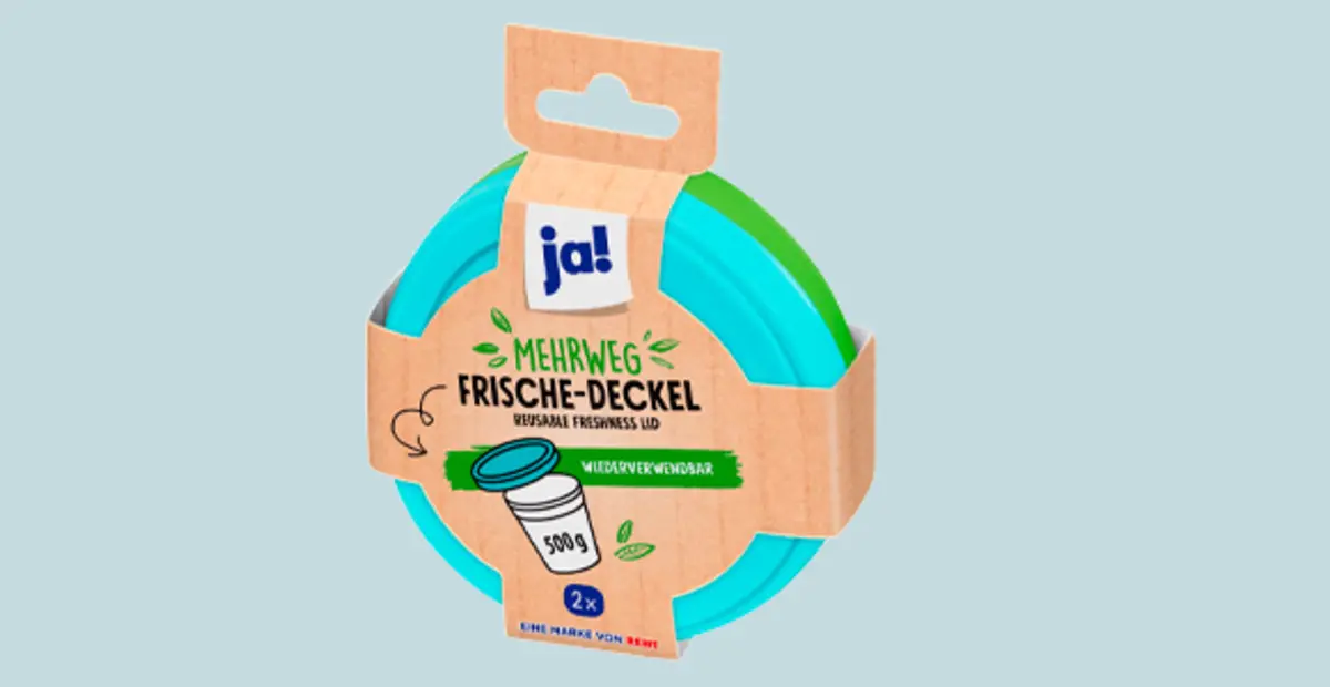 Ein ja! Mehrweg-Frischedeckel.