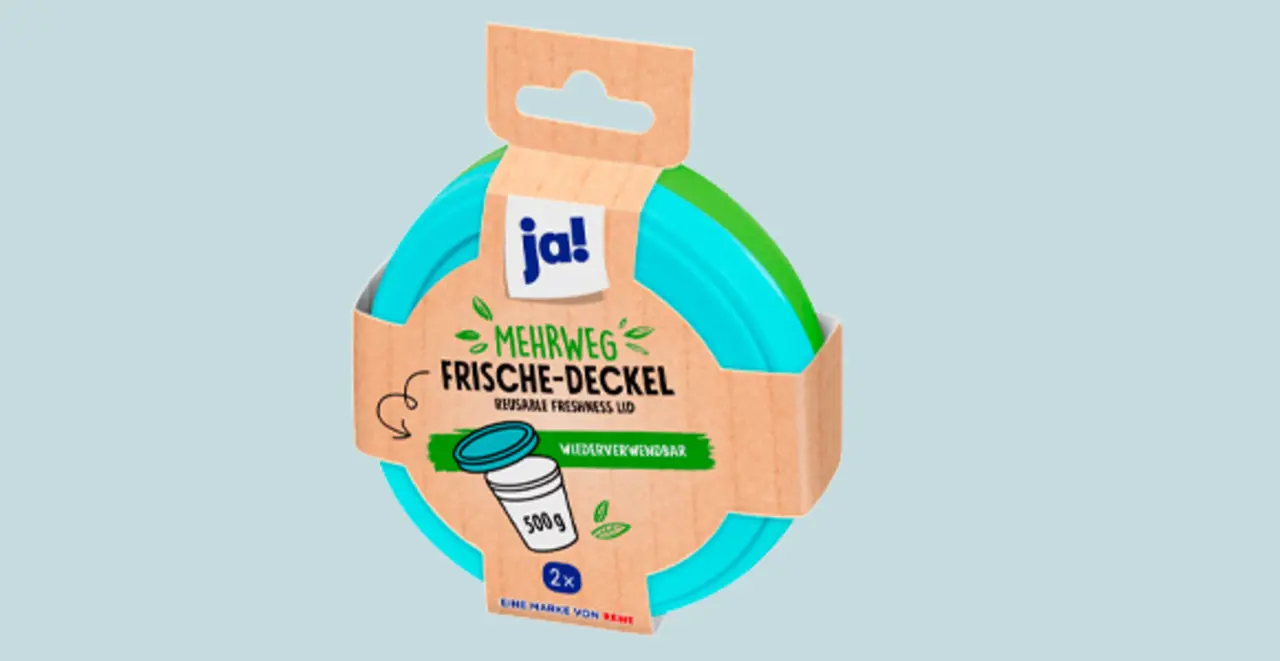 Ein ja! Mehrweg-Frischedeckel.