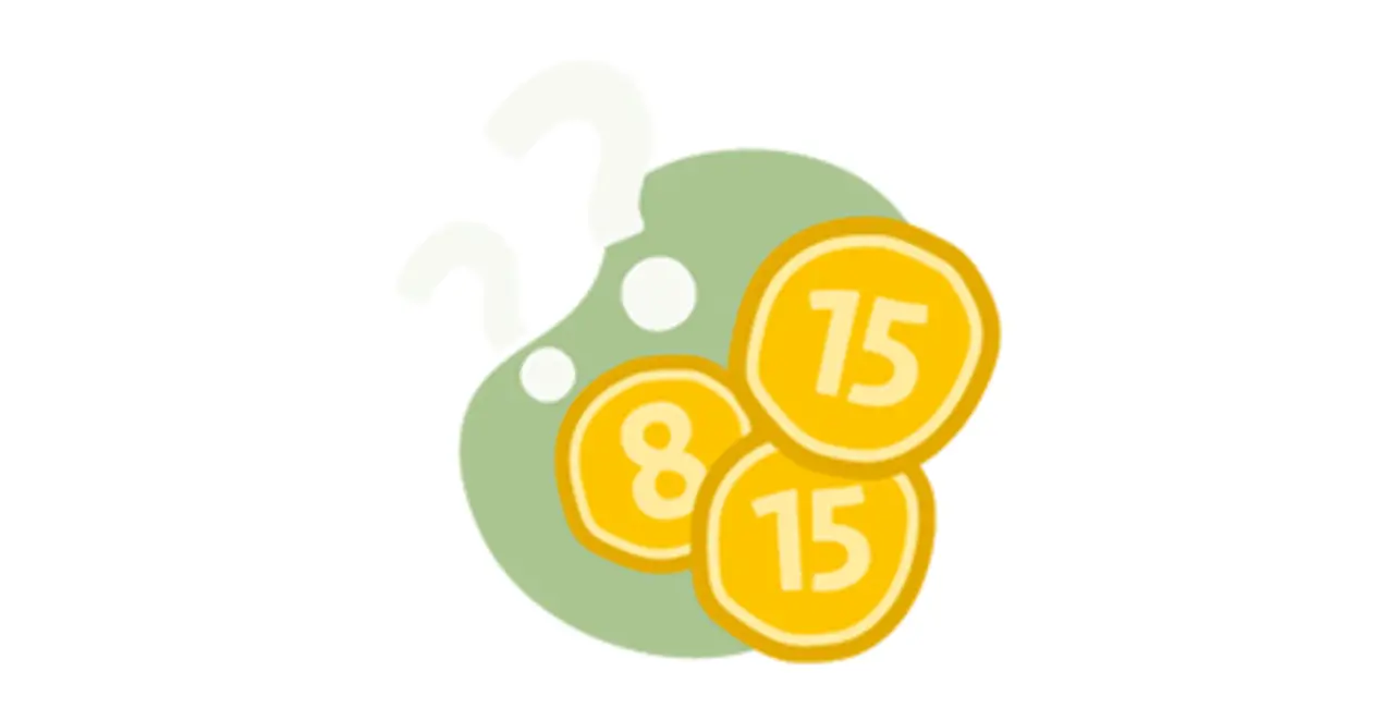 Mehrere Centstücke.