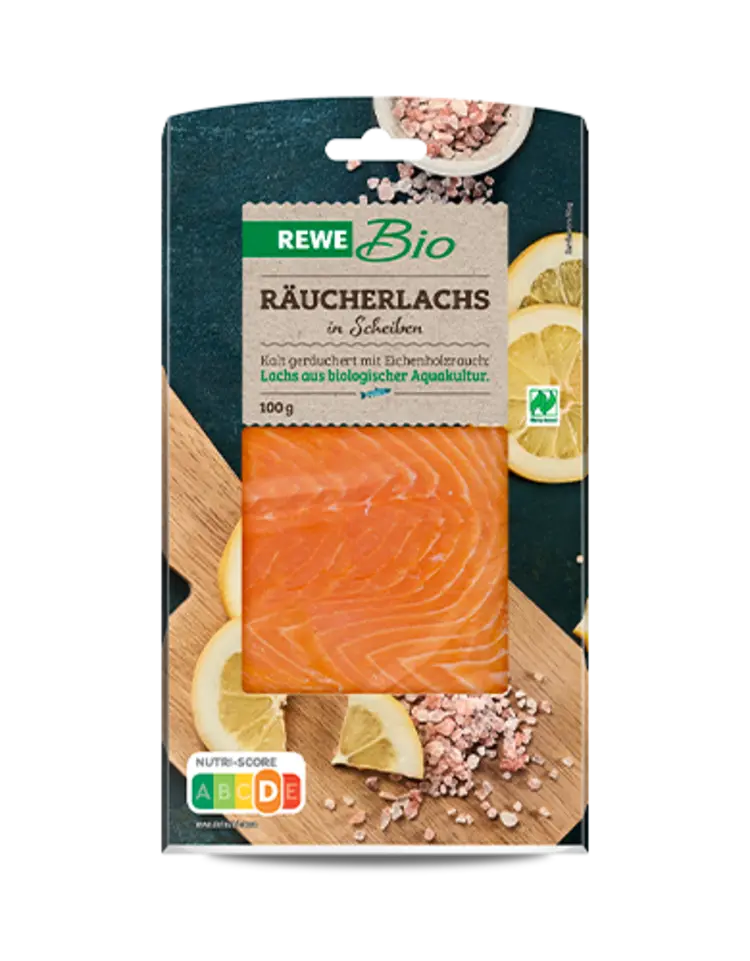 REWE Bio Räucherlachs in Scheiben