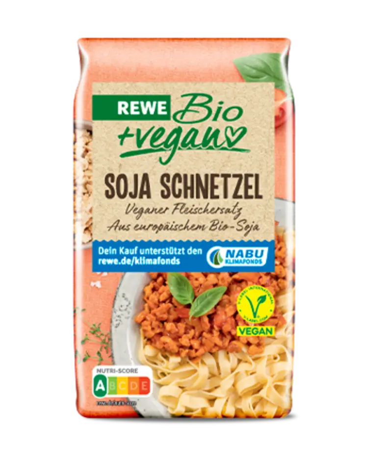 REWE Bio + vegan Soja Schnetzel