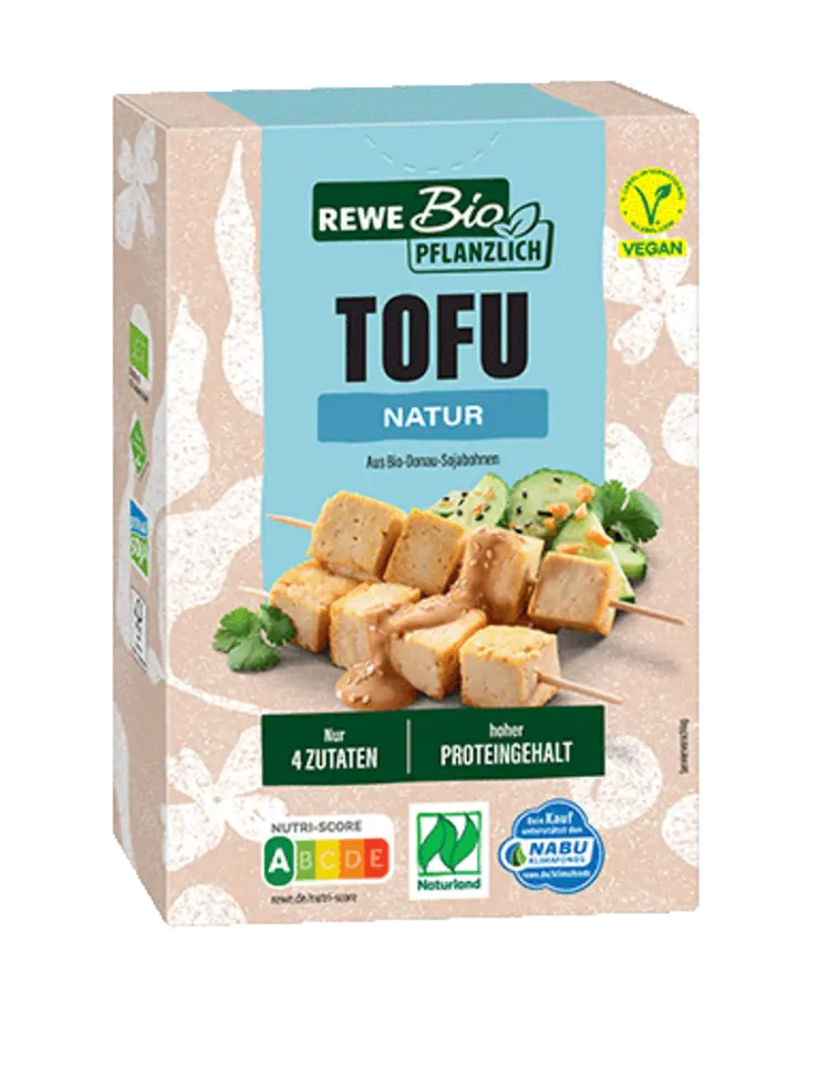 REWE Bio pflanzlich Tofu Natur